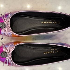 Kurt Geiger Women's Multicolor Ballet Flats